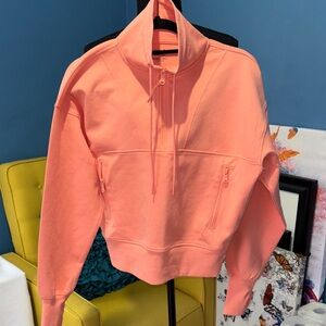 Women's Pink Pullover Hoodie size small new without tags never worn